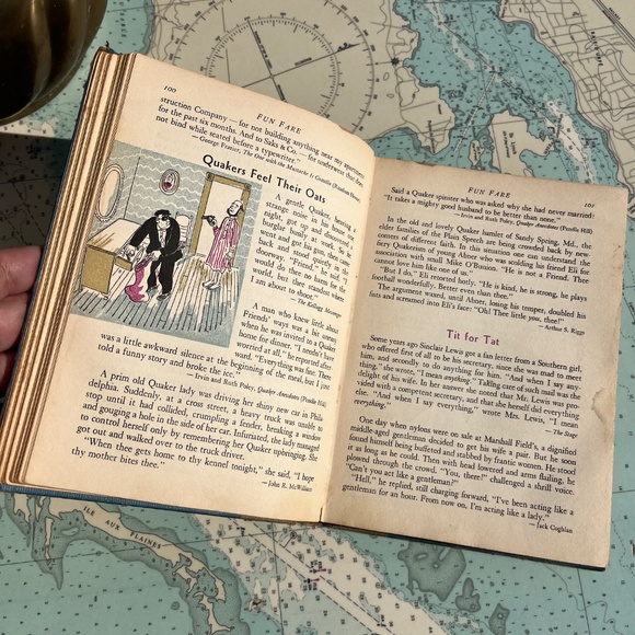 Vintage 1949 Fun Fare Treasury of Readers Digest Humor - Picture 6 of 10